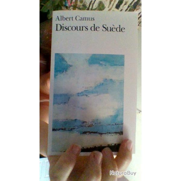Discours de Sude par Albert Camus - Folio -