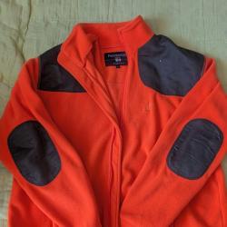 Polaire orange percussion 1 sans prix de réserve !