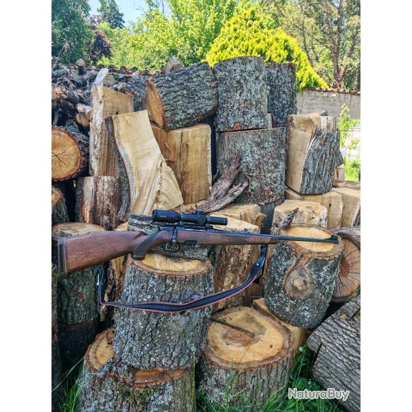Carabine a verrou STEYR MANNLICHER modle M 7x64 +lunette Hawke frontire 1-6x24