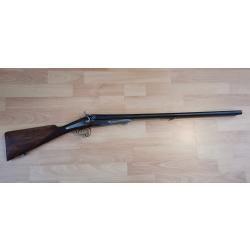 Fusil de chasse juxtaposé cal 12 fermeture Lefaucheux
