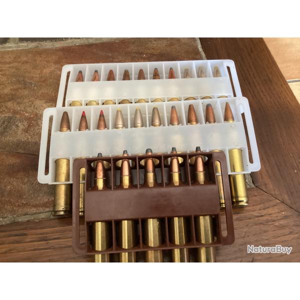 Balles 300 mag. Plusieurs marques. 185 grains.  Munitions. Non recharges.