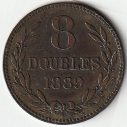 Pièce de Monnaie Guernesey  Dépendances de la Couronne britannique 1889 H