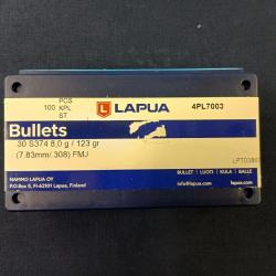 Lapua Ogives .30 / 308 FMJ 123gr (x100)