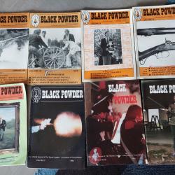 Poudre noire Black Powder magazines