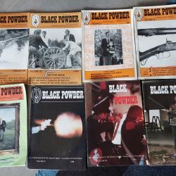 Poudre noire Black Powder magazines
