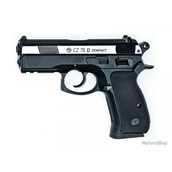 PISTOLET GNB CZ 75D COMPACT BICOLORE 4.5 CO2-BBS "ASG"