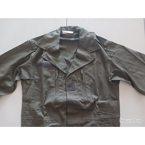 Veste de treillis militaire franais modle F1. Taille 96M.