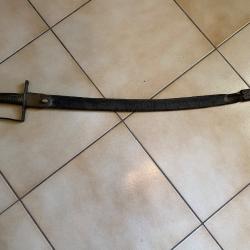 SABRE BRIQUET DE TROUPE DE MARINE MODÈLE 1767/82