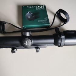 Lunette Swarovski Z8i 0.75-6x20 reticule D-I a rail avec montage Blaser