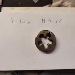 Filière  16/1  ,pour filetage de canon système métrique ,européen