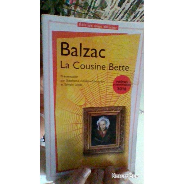 Ma cousine Bette par Balzac - GF - Edition avec dossier -