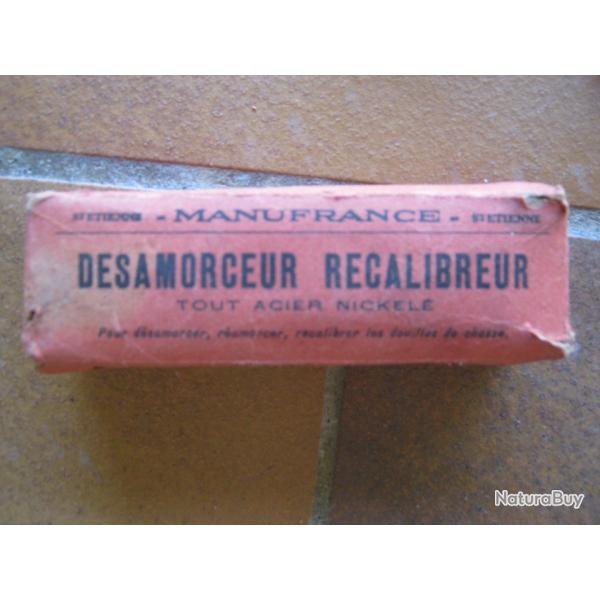 AMORCEUR DESAMORCEUR MANUFRANCE CAL 12
