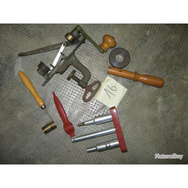 LOT RECHARGEMENT CAL 16