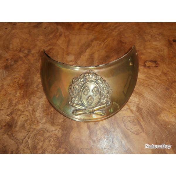 Hausse-col d'officier d'artillerie  pied modle 1815.