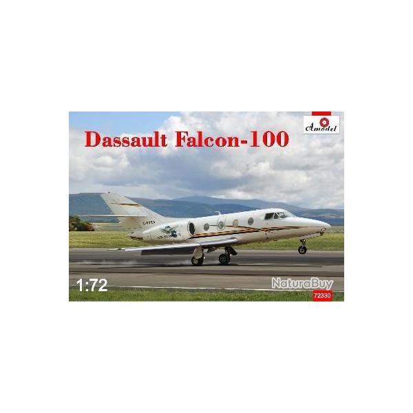 Dassault Falcon 100 1/72 | Amodel (0000 4216) - Maquette  monter