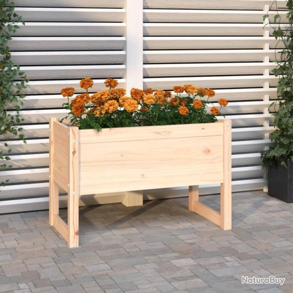 Jardinire 78x40x52 cm Bois massif de pin