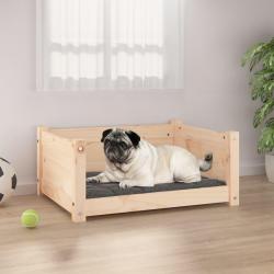Lit pour chien 65,5x50,5x28 cm Bois de pin solide