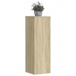 Supports pour plantes 2 pcs chêne sonoma bois d'ingénierie