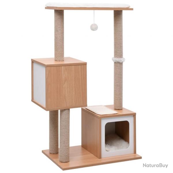 Arbre  chat avec tapis  gratter en sisal 104 cm
