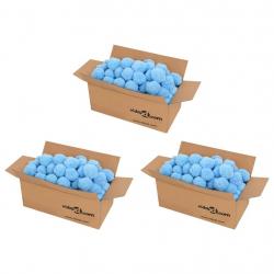 Boules anti-bactériennes filtrantes de piscine bleu 2100 g PE