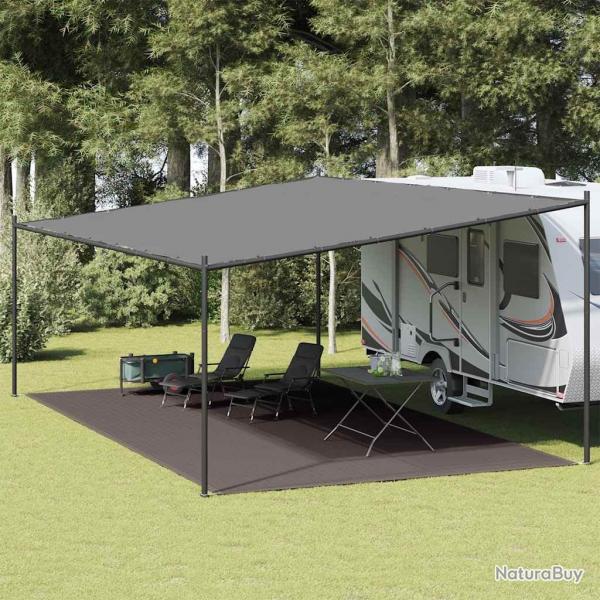 Tapis de tente 400x800 cm Anthracite PEHD