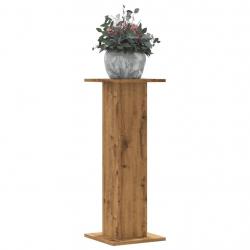 Supports pour plantes 2 pcs chêne artisanal bois d'ingénierie