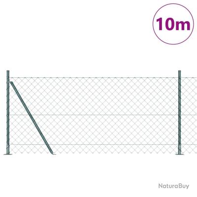 Grillage Métallique Galvanisé 0,7 Mm X 1 M X 4,8 M - Maille 12x12 Mm - Pour Clôture, Poulailler, Protection Jardin