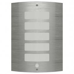 Lampe murale avec capteur de mouvement Acier inoxydable