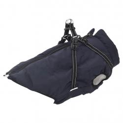 Manteau pour chiens avec harnais imperméable réfléchissant L68