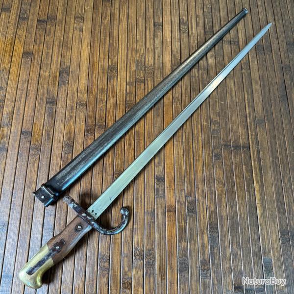 BELLE BAONNETTE GRAS MANUFACTURE D'ARMES DE ST ETIENNE 1879 FRANCE