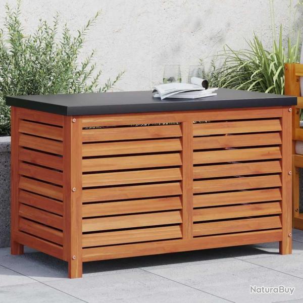 Bote de rangement de jardin 90x48x55 cm bois d'eucalyptus