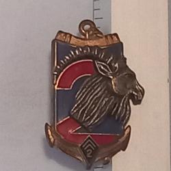 Insigne de la 2ème compagnie du 2ème régiment d'infanterie de Marine (2ème RIMa)