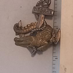 Insigne du 1er bataillon de tirailleurs sénégalais de renfort (1er BTSR)