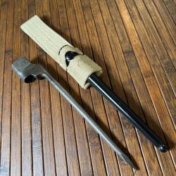 BAÏONNETTE ANGLAIS N4 MK2 AVEC SON FOURREAU ET GOUSSET ÉTAT PARFAIT