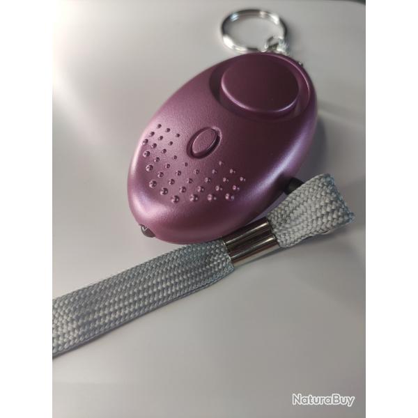 130dB alarme d'auto-dfense enfant femmes scurit protger alerte scurit forte alarme d'urgence