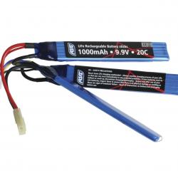 BATTERIE LI-FE 9.9V 1000MAH 3 STICKS "ASG"