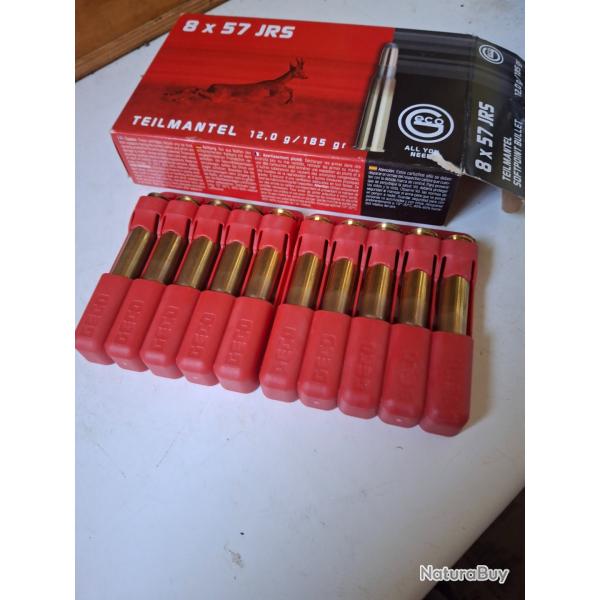 Balles Geco TM Demi-blinde - Cal. 8x57 JRS - 8x57 JRS