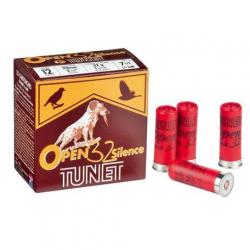 CARTOUCHES TUNET OPEN SILENCE 12/70 32GR PB6 X25