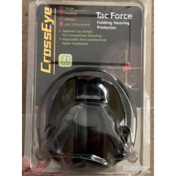 CASQUE ANTI BRUIT 1 sans rserve Cross Eye PASSIVE NEUF ball-Trap ect...antibruit, NRR, 21dB,. A