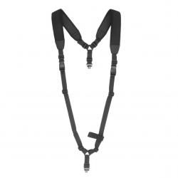 Harnais Bretelle double 1euro sans réserve pour fusil carabine ect ... traque ou autre harnais noir