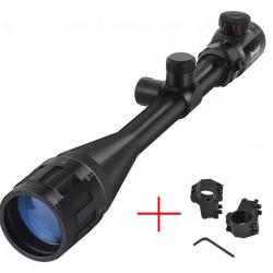 Lunette de tir bestsight AO 6-24x50 mm RÉTICULE LUMINEUX +collier offert ! Zz