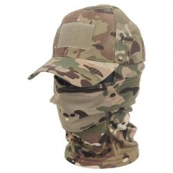 Cagoule + casquette camouflage haute qualité ! Casquette cagoule