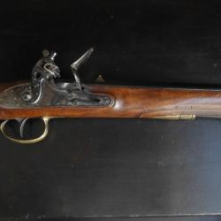 Pistolet à silex type Kentucky pour tir à poudre noire