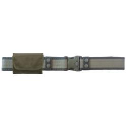 Ensemble Ceinture tactique Kaki + une cartouchiere ceinture Kaki 10 munitions calibre 12