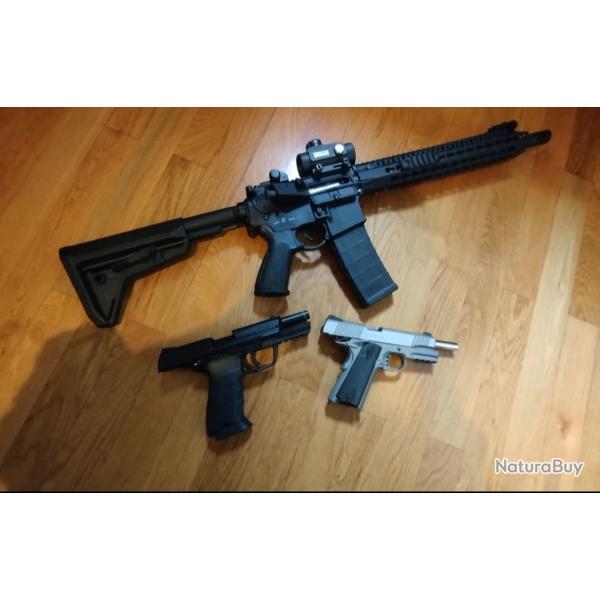 Lots rpliques airsoft CO2