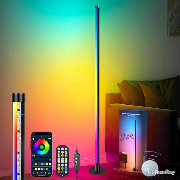 BARRE LED RGBIC COLOR LIGHTING 120cm - clairage Intelligent et Ambiance Personnalise