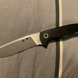 VEND COUTEAU DROIT POIGNARD SPYDERCO BRADLEY BOWIE.