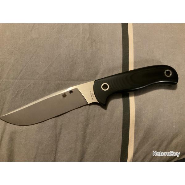 VEND COUTEAU DROIT POIGNARD SPYDERCO BRADLEY BOWIE.
