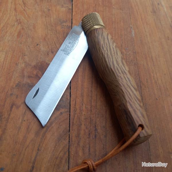Joli Couteau Coupe Choux JOS DA CRUZ PARACOULO INOX Manche en Bois