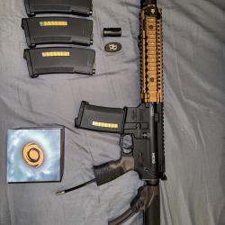 Wolverine Airsoft MTW Daniel Defense MK18 + Accessoires